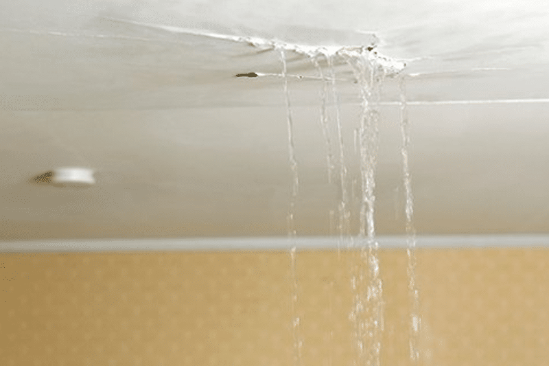 Ceiling leakage repair