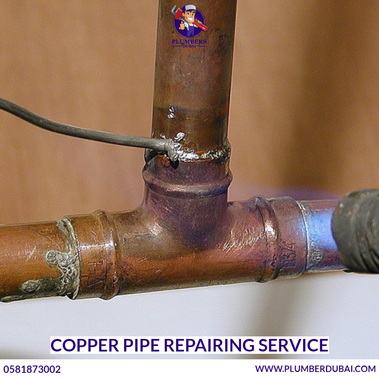 Copper Pipe Repairing Service