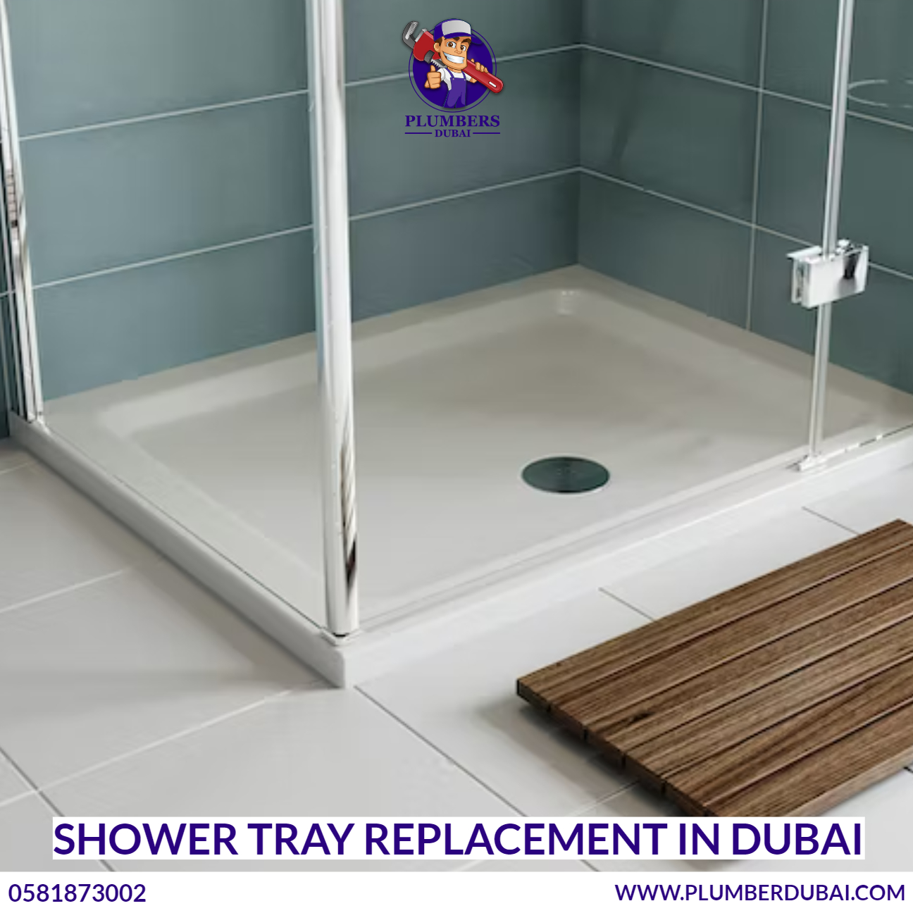 Shower Tray Replacement in Dubai