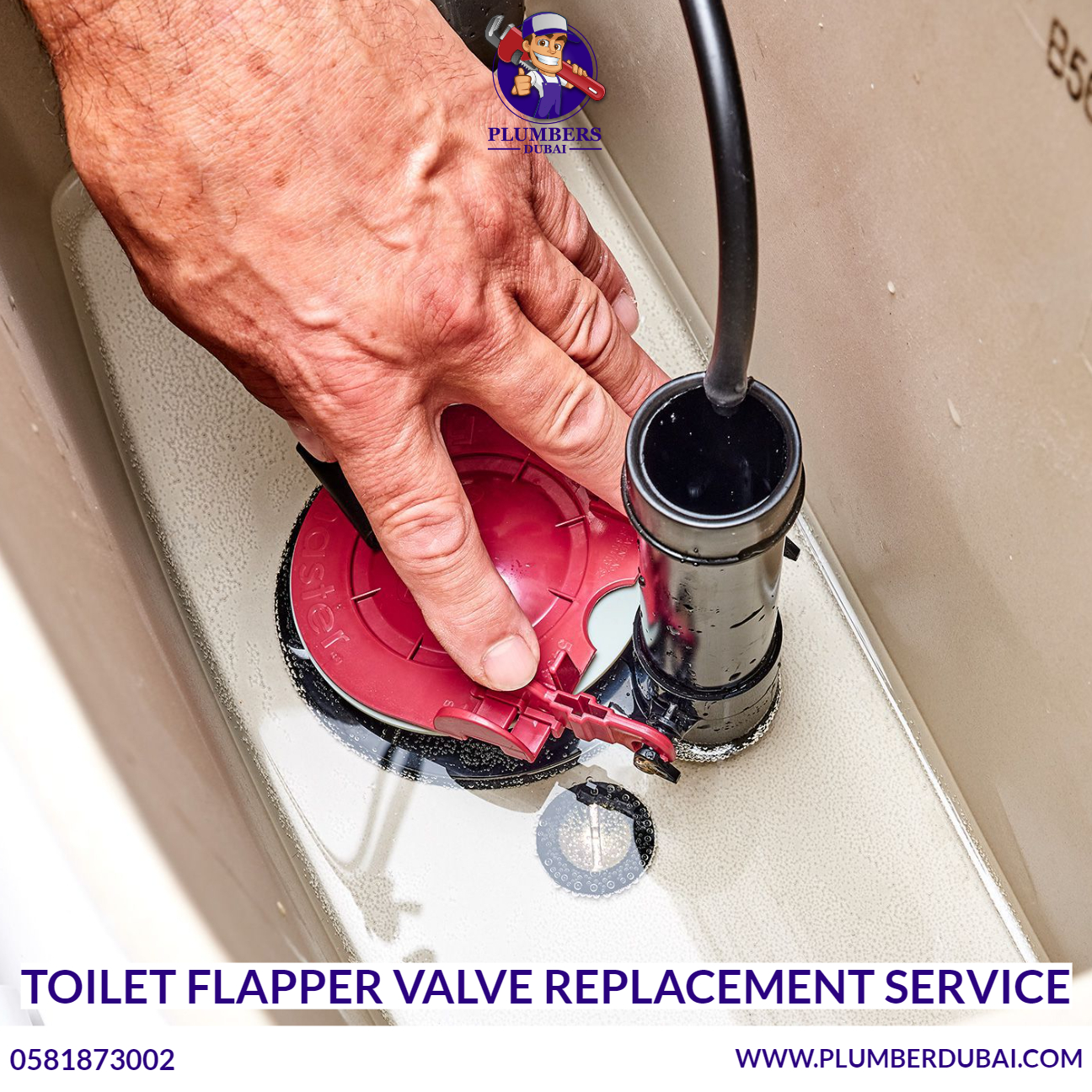 Toilet Flapper Valve Replacement Service