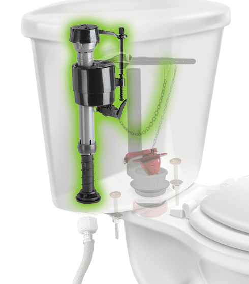 Toilet Flush Mechanism Replacement
