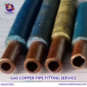 Gas Copper Pipe Fitting Service