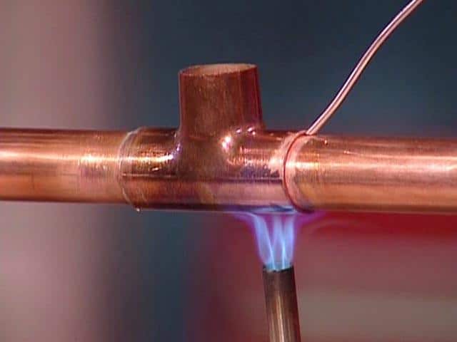 Gas Copper Pipe Fitting Service