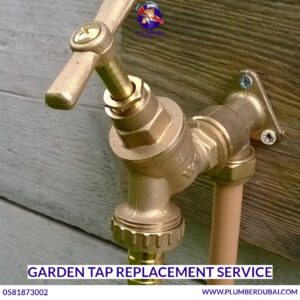Garden Tap Replacement Service