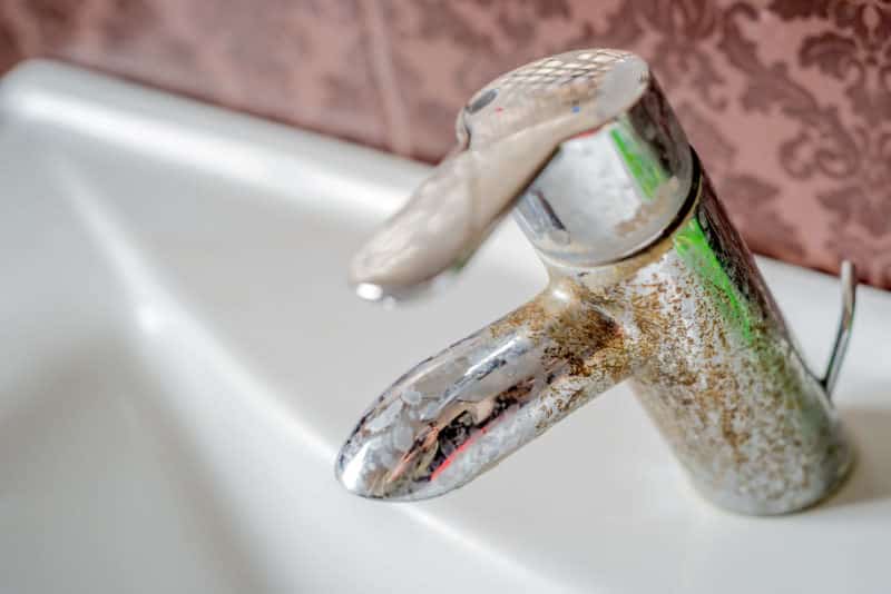 Corroded Faucet Repair