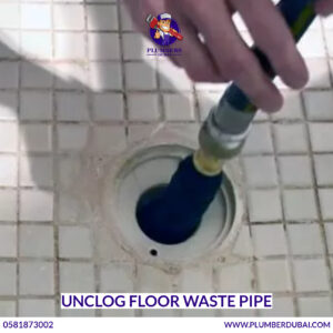 Unclog Floor Waste Pipe