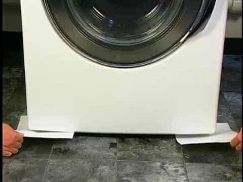 Washing Machine Stand Installation