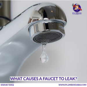 What causes a faucet to leak