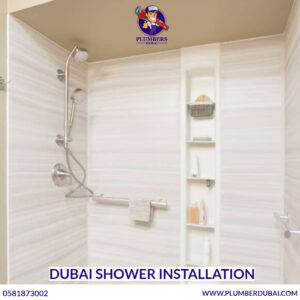 Dubai Shower Installation 