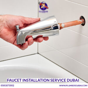 Faucet installation service Dubai