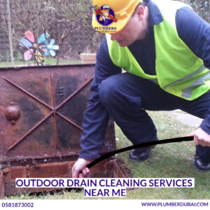 Outdoor drain cleaning services near me