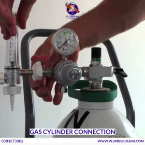 Gas cylinder connection