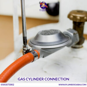 Gas cylinder connection
