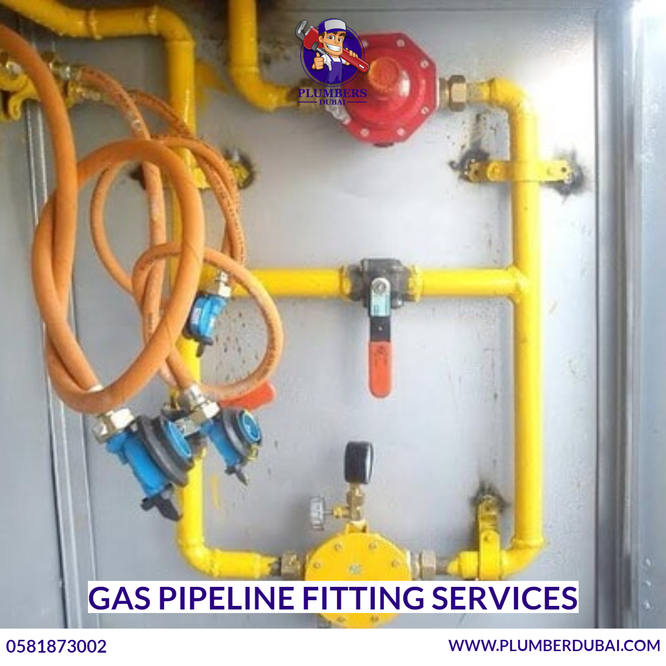 Gas pipeline fitting services