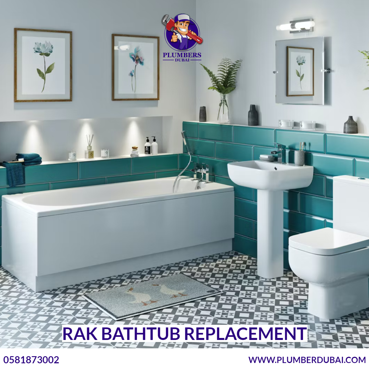 RAK bathtub replacement