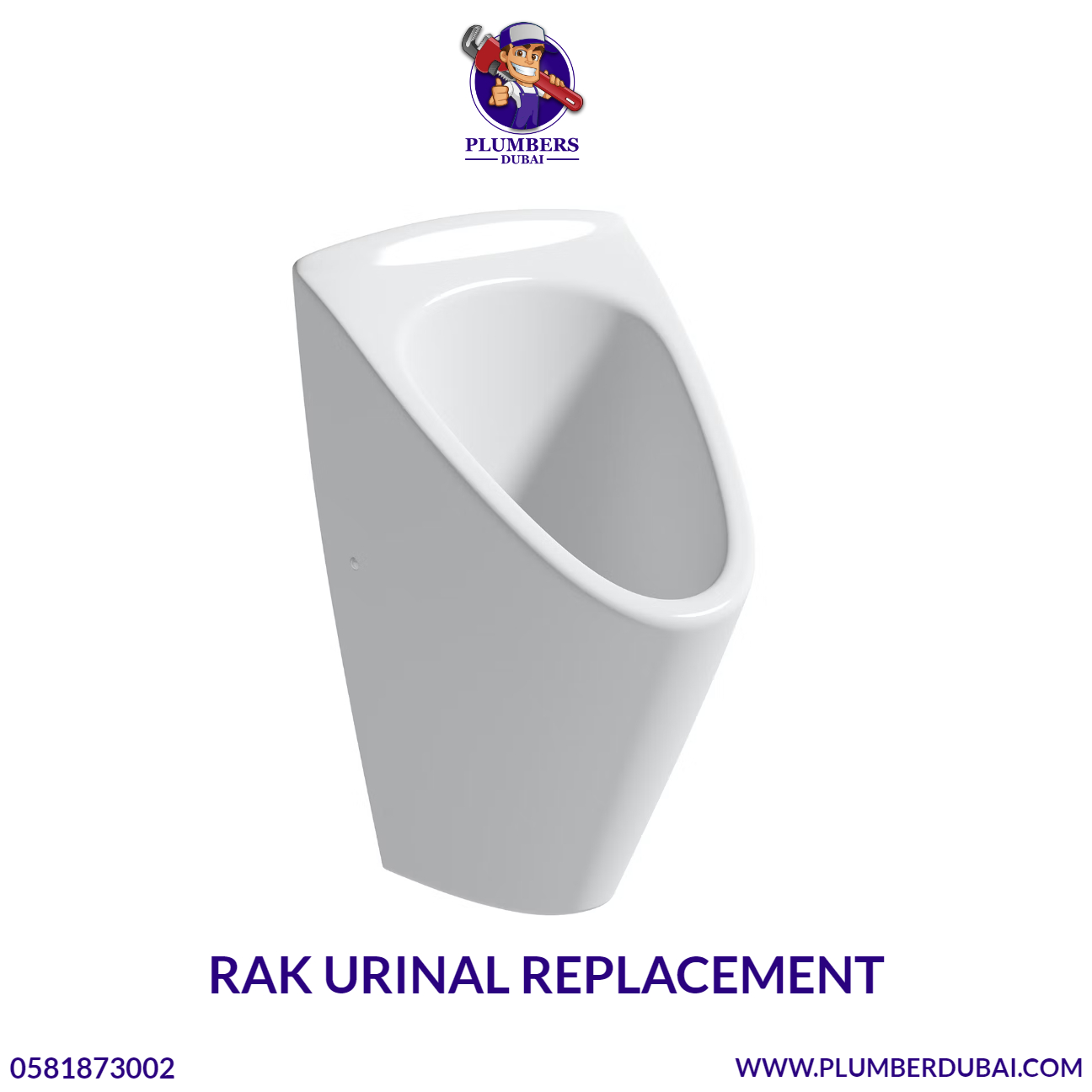 RAK urinal replacement