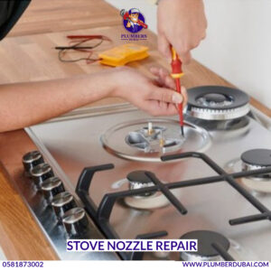 Stove nozzle repair