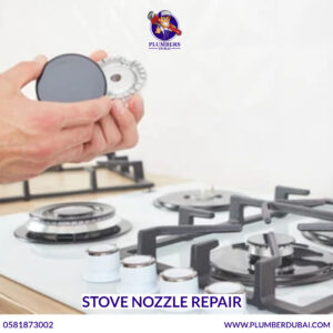 Stove nozzle repair