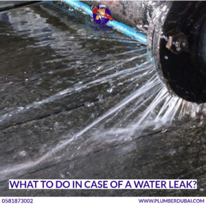 What to do in case of a water leak?