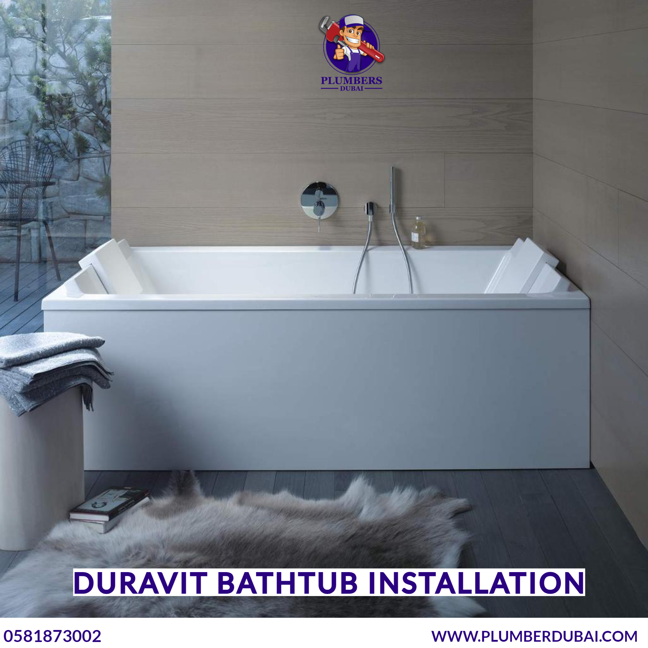 Duravit bathtub installation