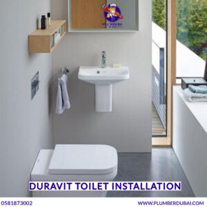 Duravit toilet installation