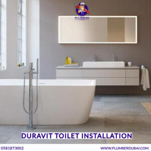 Duravit toilet installation