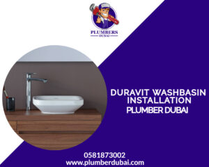 Duravit washbasin installation 