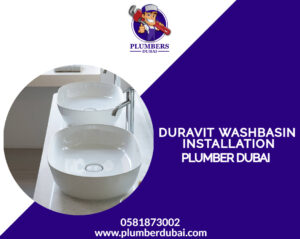 Duravit washbasin installation 