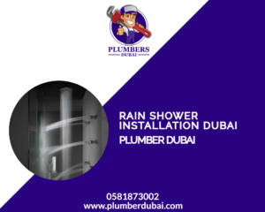 Rain shower installation Dubai