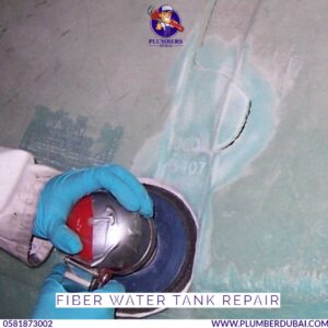 Fiber Water Tank Repair