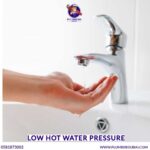 Low hot water pressure