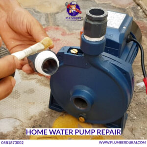 Home water pump repair 