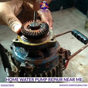 Home water pump repair near me