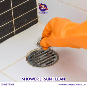 Shower drain clean