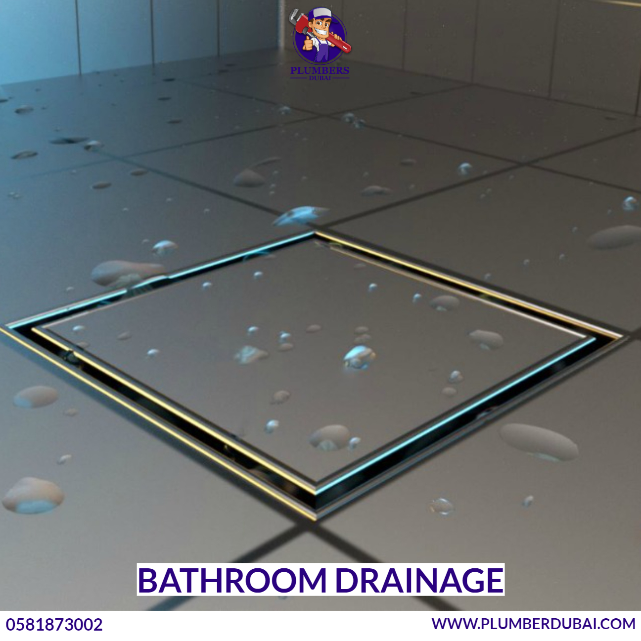 Bathroom drainage