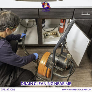 Drain cleaning near me 