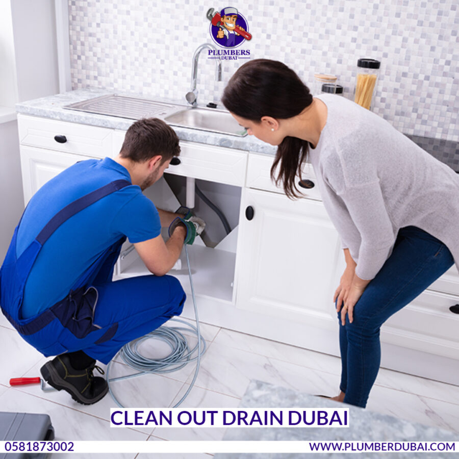 Clean out drain Dubai