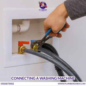 Connecting a Washing Machine